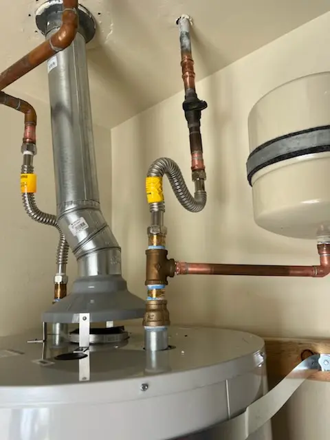 Water heater installation and plumbing repair in Cypress Woods
