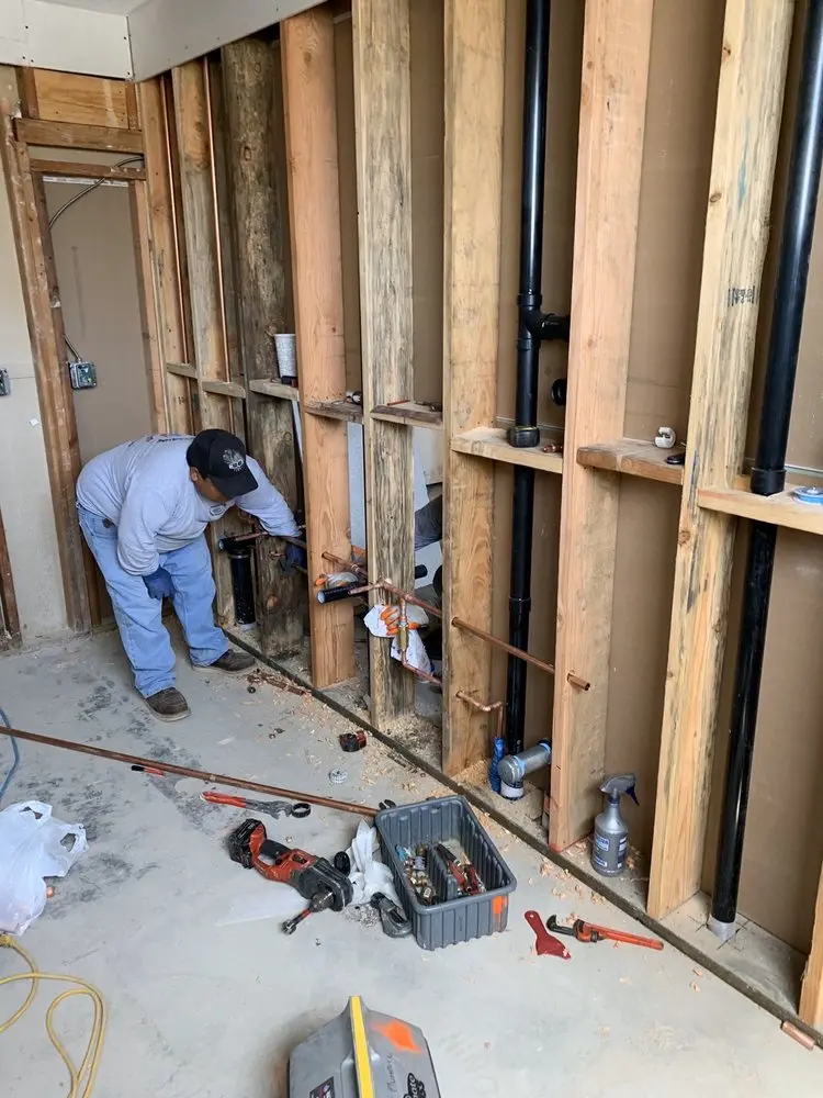 Commercial rough-in plumbing for Trenchless Sewer Repair in Cypress Woods